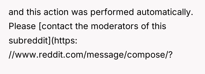 and this action was performed automatically. Please [contact the moderators...