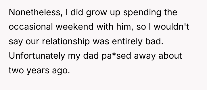 Nonetheless, I did grow up spending the occasional weekend with...