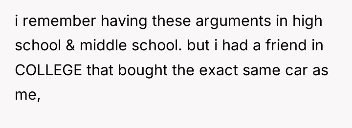 i remember having these arguments in high school & middle...