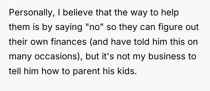 Personally, I believe that the way to help them is...