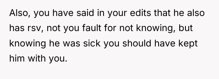 Also, you have said in your edits that he also...