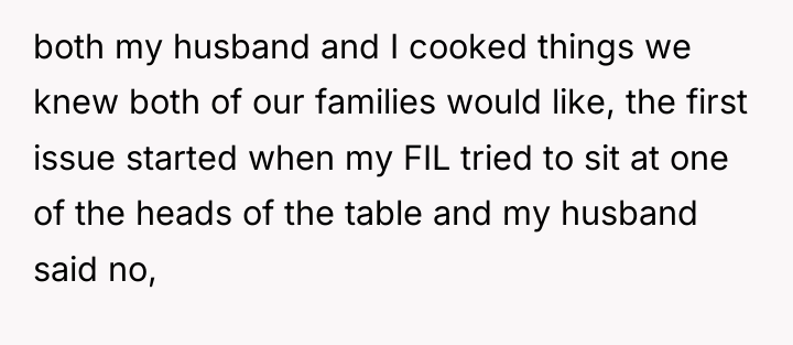 both my husband and I cooked things we knew both...