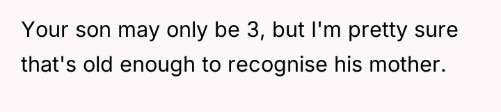 Your son may only be 3, but I'm pretty sure...