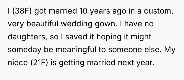 I (38F) got married 10 years ago in a custom,...
