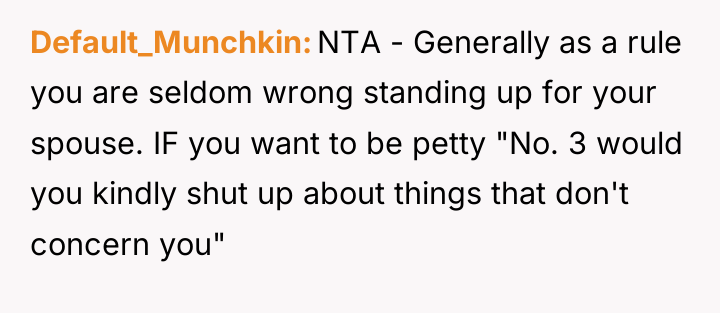 Default_Munchkin NTA - Generally as a rule you are seldom...