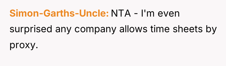 Simon-Garths-Uncle NTA - I'm even surprised any company allows time...