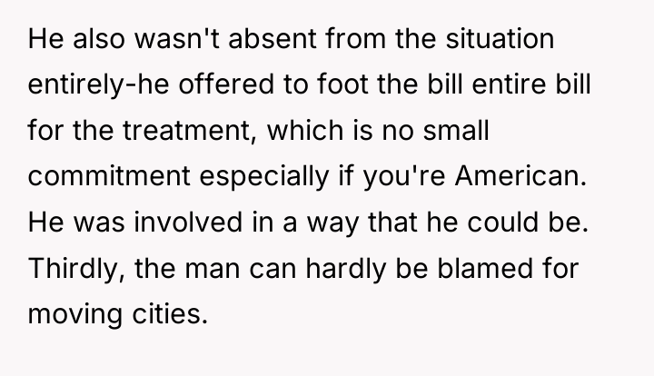He also wasn't absent from the situation entirely-he offered to...