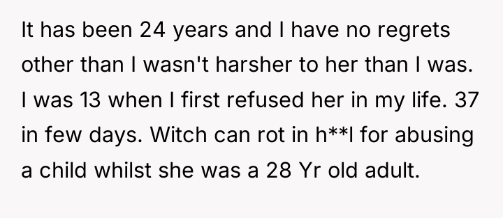 It has been 24 years and I have no regrets...