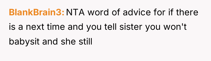BlankBrain3 NTA word of advice for if there is a...