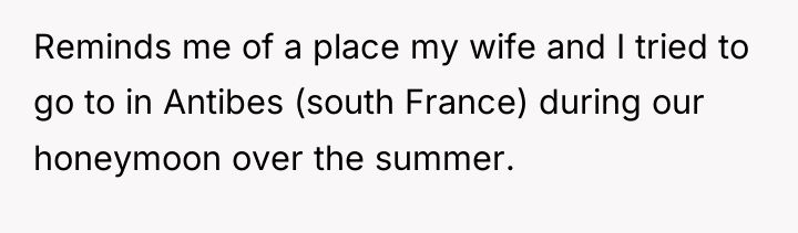 Reminds me of a place my wife and I tried...