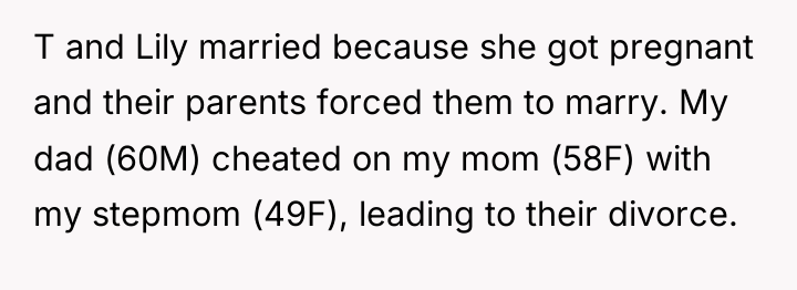 T and Lily married because she got pregnant and their...