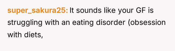 super_sakura25 It sounds like your GF is struggling with an...