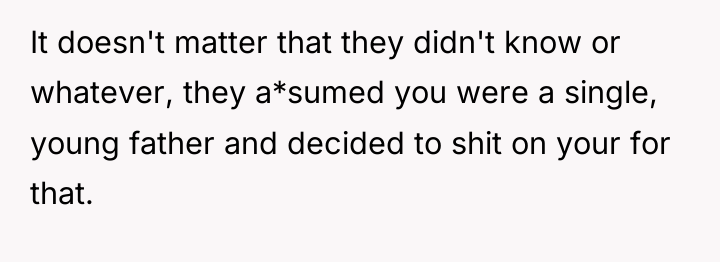 It doesn't matter that they didn't know or whatever, they...
