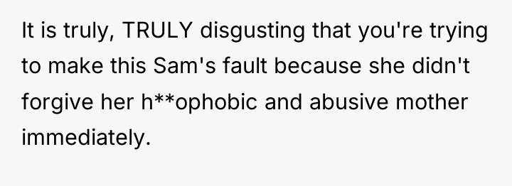 It is truly, TRULY disgusting that you're trying to make...