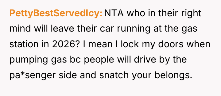 PettyBestServedIcy NTA who in their right mind will leave their...