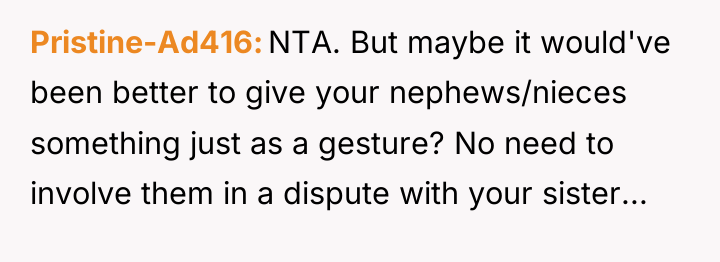 Pristine-Ad416 NTA. But maybe it would've been better to give...