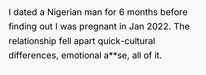 I dated a Nigerian man for 6 months before finding...