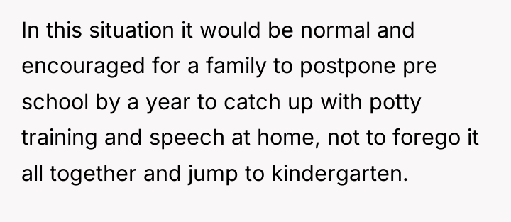 In this situation it would be normal and encouraged for...