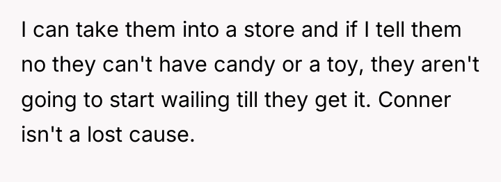 I can take them into a store and if I...