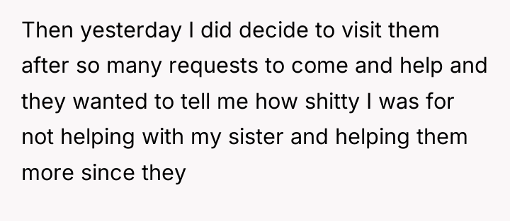 Then yesterday I did decide to visit them after so...