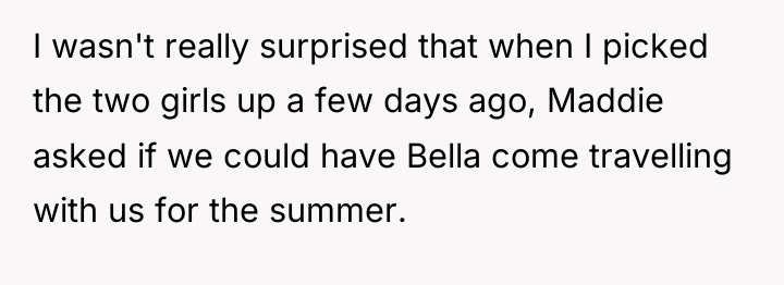 I wasn't really surprised that when I picked the two...