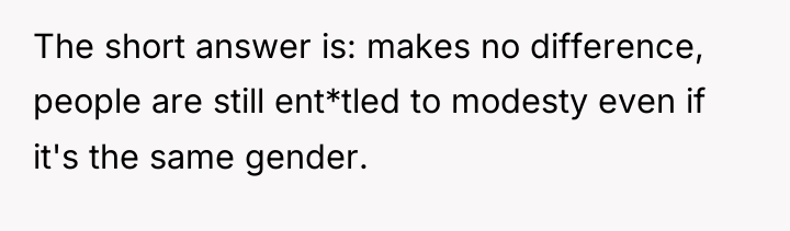 The short answer is: makes no difference, people are still...