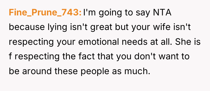 Fine_Prune_743 I'm going to say NTA because lying isn't great...