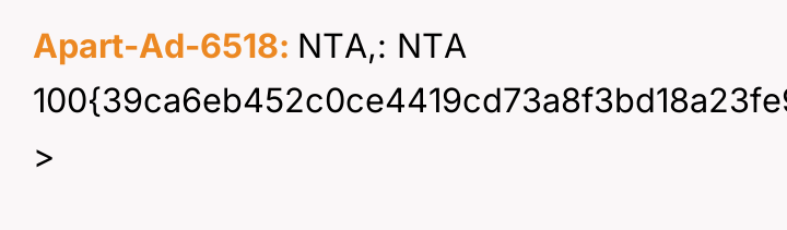 Apart-Ad-6518 NTA,: NTA 100{39ca6eb452c0ce4419cd73a8f3bd18a23fe95ab4febb092bc2ab1b542eeea82f} >