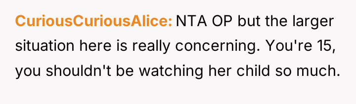 CuriousCuriousAlice NTA OP but the larger situation here is really...