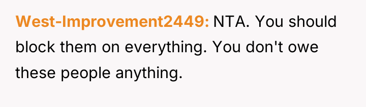 West-Improvement2449 NTA. You should block them on everything. You don't...
