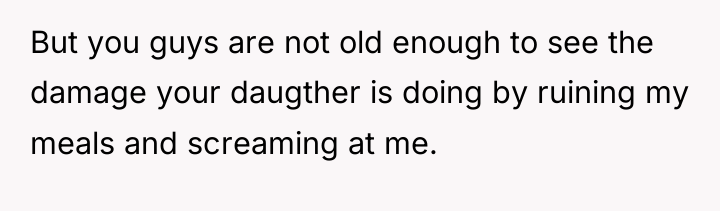 But you guys are not old enough to see the...