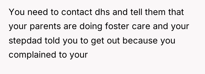 You need to contact dhs and tell them that your...