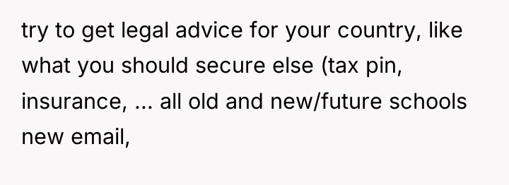try to get legal advice for your country, like what...