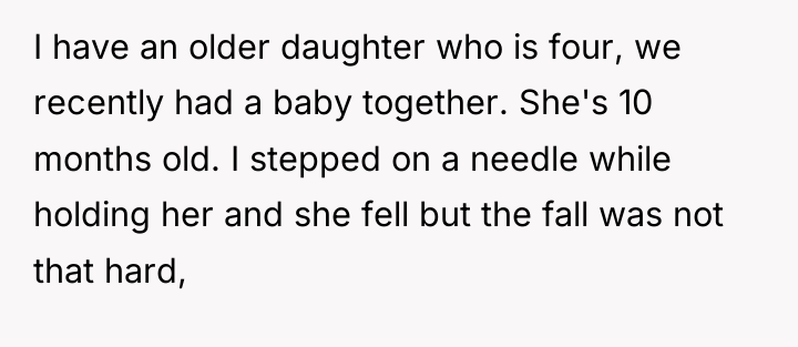 I have an older daughter who is four, we recently...
