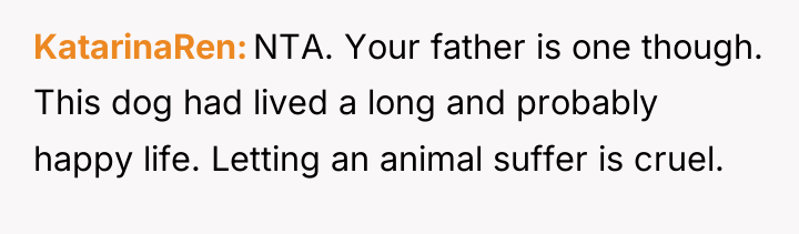 KatarinaRen NTA. Your father is one though. This dog had...