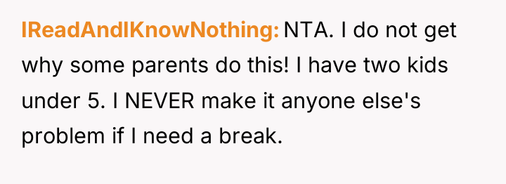 IReadAndIKnowNothing NTA. I do not get why some parents do...