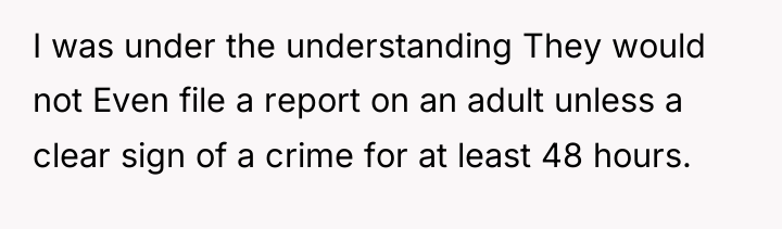 I was under the understanding They would not Even file...