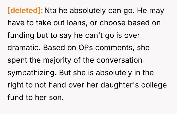 [deleted] Nta he absolutely can go. He may have to...