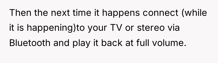 Then the next time it happens connect (while it is...