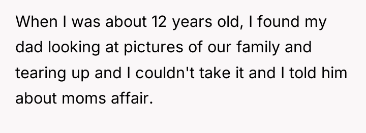 When I was about 12 years old, I found my...