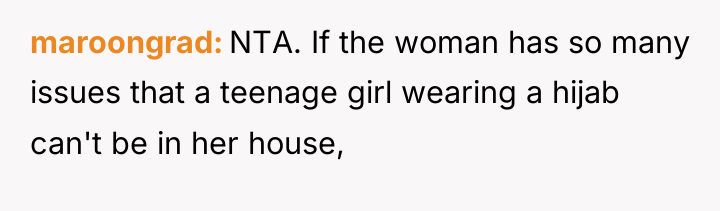 maroongrad NTA. If the woman has so many issues that...