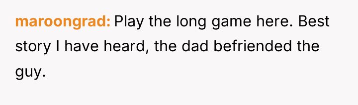 maroongrad Play the long game here. Best story I have...