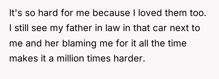 It's so hard for me because I loved them too....