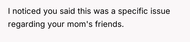 I noticed you said this was a specific issue regarding...