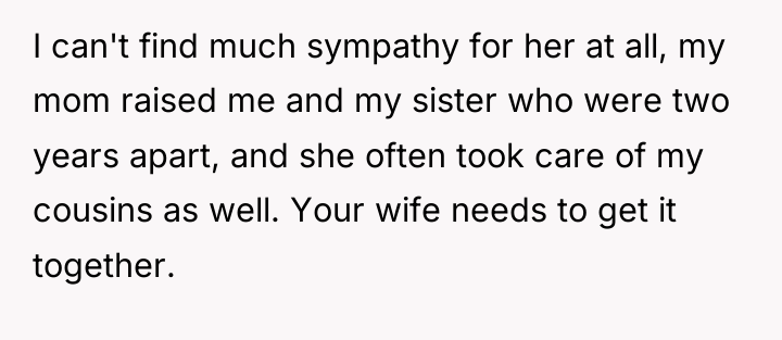 I can't find much sympathy for her at all, my...