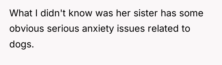 What I didn't know was her sister has some obvious...