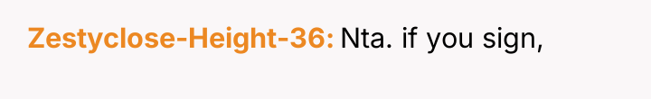 Zestyclose-Height-36 Nta. if you sign,