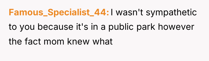 Famous_Specialist_44 I wasn't sympathetic to you because it's in a...