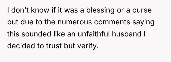 I don't know if it was a blessing or a...