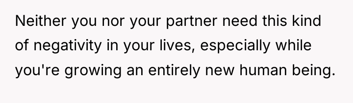 Neither you nor your partner need this kind of negativity...